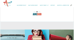 Desktop Screenshot of amesud.fr
